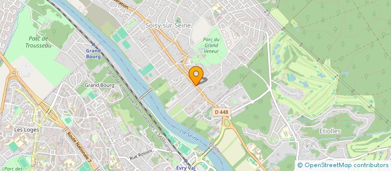 localisation de l'entreprise ASSOCIATION SANITAIRE ET SOCIALE ET D'ASSISTANCE AUX POPULATIONS à SOISY-SUR-SEINE