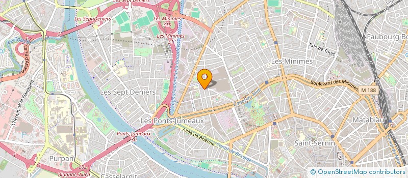 localisation de l'entreprise ASSOCIATION SANS CONTOUR à TOULOUSE