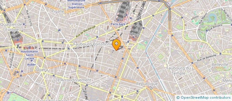 localisation de l'entreprise ASSOCIATION SANS HISTOIRE  PARIS