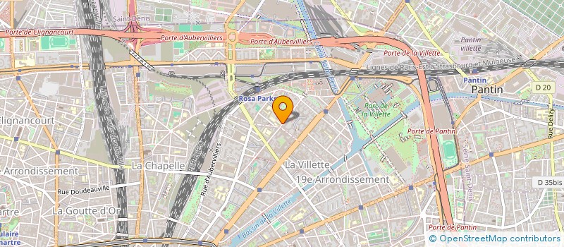 localisation de l'entreprise ASSOCIATION SANSANSUR  PARIS