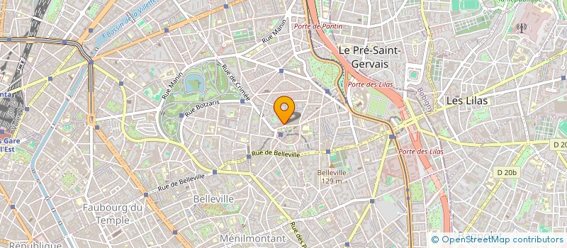 localisation de l'entreprise ASSOCIATION SANTE ACCES PARIS 19 à PARIS