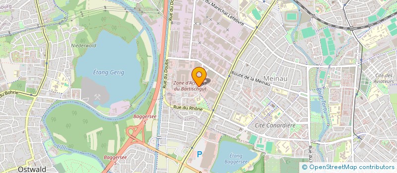 localisation de l'entreprise ASSOCIATION SANTE DES REGIONS DE FRANCE à STRASBOURG