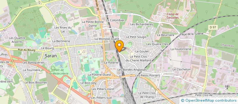 localisation de l'entreprise ASSOCIATION SANTE EDUCATION POUR TOUS à SARAN