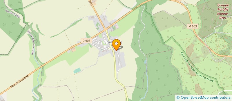 localisation de l'entreprise ASSOCIATION SAPIN DE MEMOIRE  GRAVELOTTE