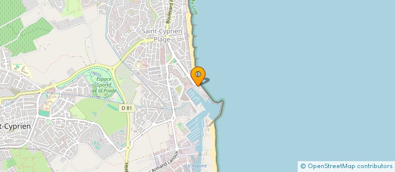 localisation de l'entreprise ASSOCIATION SARDANISTE BALLEM TOTS DE ST CYPRIEN  SAINT-CYPRIEN