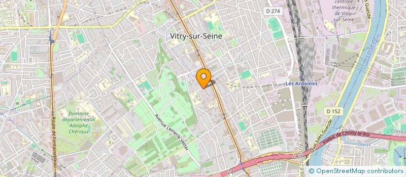 localisation de l'entreprise ASSOCIATION SARINE REMOU EN FRANCE à VITRY-SUR-SEINE