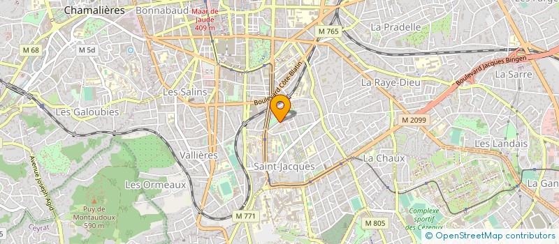 localisation de l'entreprise ASSOCIATION SARUMAYA DE PIDJANI-DOMBA  CLERMONT-FERRAND