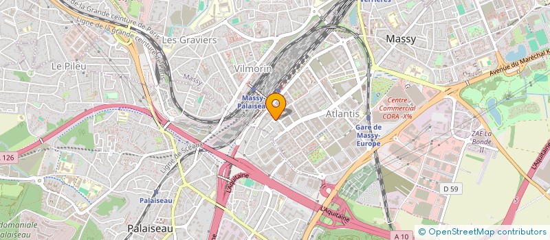 localisation de l'entreprise ASSOCIATION SARVANGASAN à MASSY