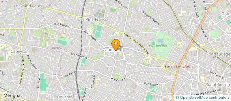 localisation de l'entreprise ASSOCIATION SATTVA YOGA à BORDEAUX