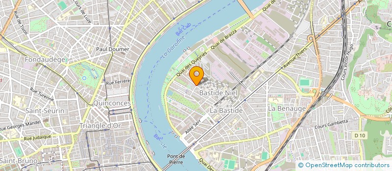 localisation de l'entreprise ASSOCIATION SAUTE MOUTON à BORDEAUX