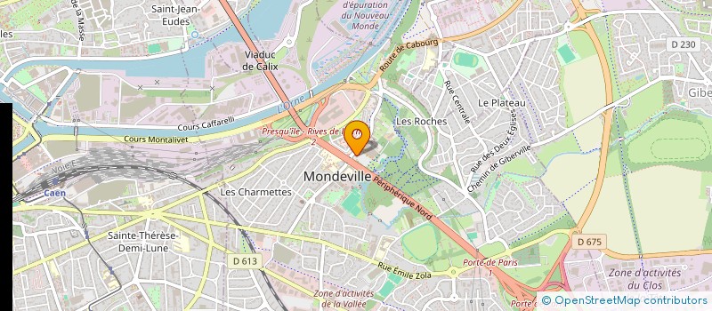 localisation de l'entreprise ASSOCIATION SAUVER ELIA  MONDEVILLE