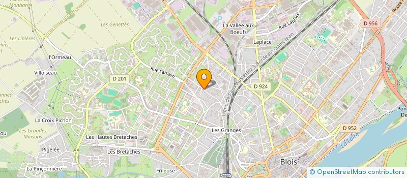 localisation de l'entreprise ASSOCIATION SAUVETEURS SECOURISTES DU BLAISOIS 41 (SSB 41)  BLOIS