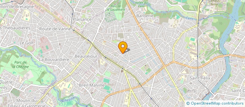 localisation de l'entreprise ASSOCIATION SAVEURS MUSICALES  NANTES