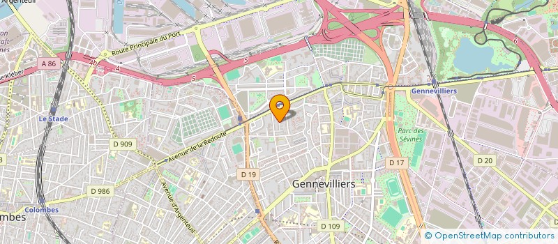 localisation de l'entreprise ASSOCIATION SAYACAM  CHATILLON