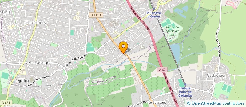 localisation de l'entreprise ASSOCIATION SBONKADELIA  VILLENAVE-D'ORNON