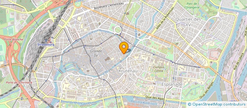 localisation de l'entreprise ASSOCIATION SCHBORT ON LOISIR FER ALE à STRASBOURG