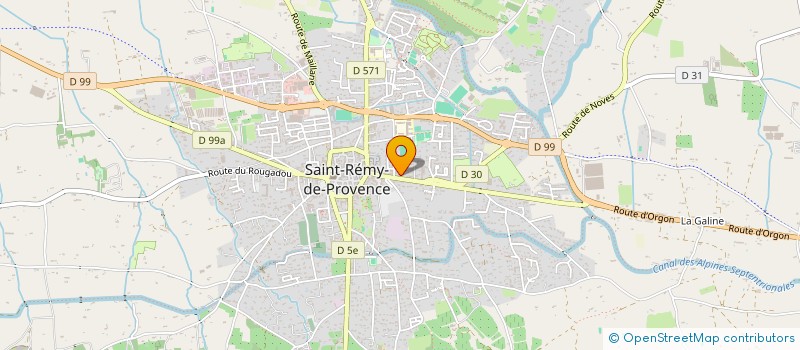 localisation de l'entreprise ASSOCIATION SCHOOL  SAINT-REMY-DE-PROVENCE
