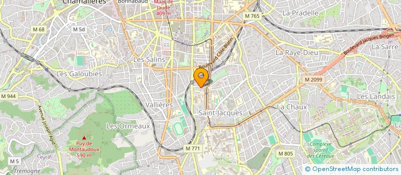 localisation de l'entreprise ASSOCIATION SCIENTIFIQUE ET TECHNIQUE POUR LA PROMOTION D'ENVIRONNEMENTS INCLUSIFS  CLERMONT-FERRAND