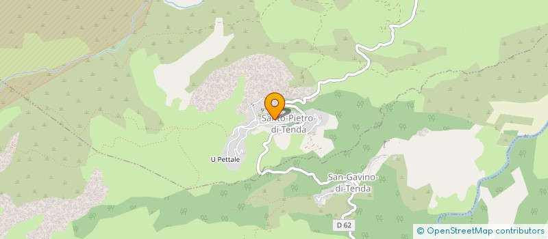 localisation de l'entreprise ASSOCIATION SCOLA NOSTRA  SANTO-PIETRO-DI-TENDA