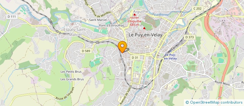 localisation de l'entreprise ASSOCIATION SCOLAIRE ANICIENNE à LE PUY-EN-VELAY