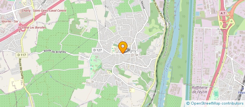 localisation de l'entreprise ASSOCIATION SCOLAIRE ANTOINE TRUCHET  IRIGNY