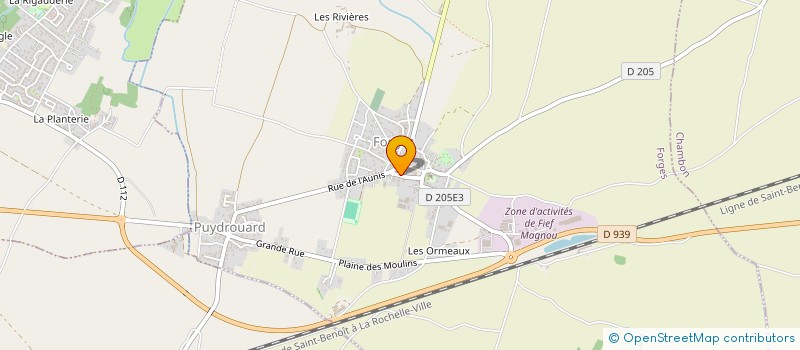 localisation de l'entreprise ASSOCIATION SCOLAIRE DE FORGES  FORGES