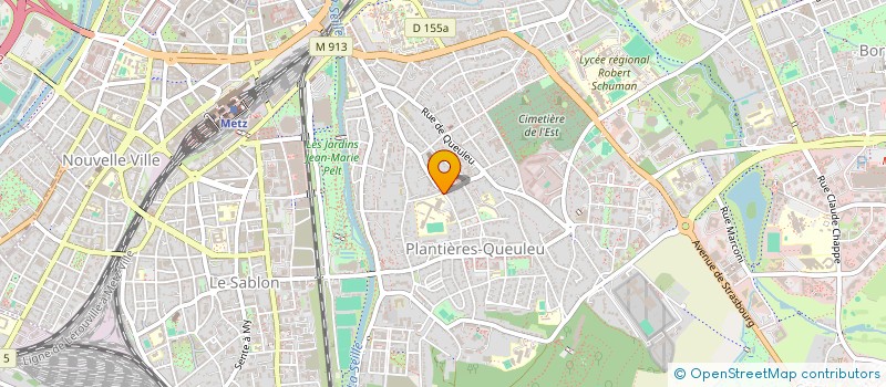 localisation de l'entreprise ASSOCIATION SCOLAIRE DE LA SALLE à METZ