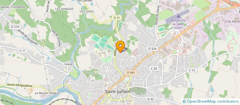 localisation de l'entreprise ASSOCIATION SCOLAIRE DE SAINT BRICE  SAINT-BRICE-SUR-VIENNE