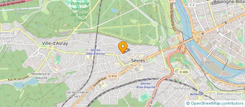 localisation de l'entreprise ASSOCIATION SCOLAIRE DE SEVRES à SEVRES