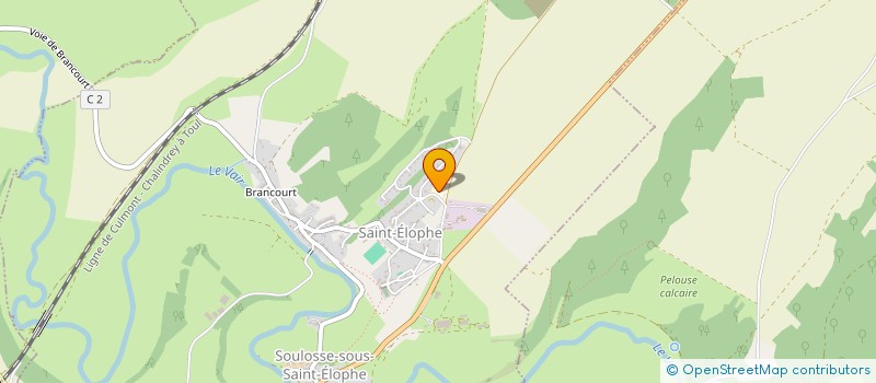 localisation de l'entreprise ASSOCIATION SCOLAIRE DE SOULOSSE-SOUS-SAINT-ELOPHE  SOULOSSE-SOUS-SAINT-ELOPHE