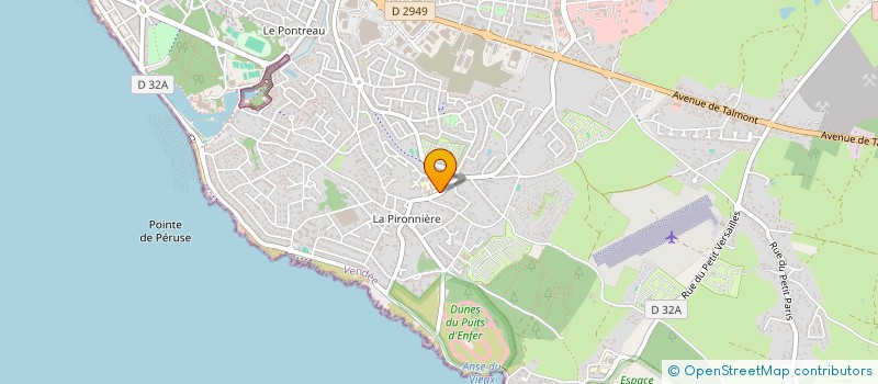 localisation de l'entreprise ASSOCIATION SCOLAIRE LA PIRONNIERE à LES SABLES D'OLONNE