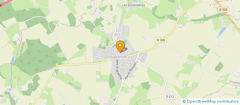 localisation de l'entreprise ASSOCIATION SCOLAIRE LOUPLANDE  LOUPLANDE