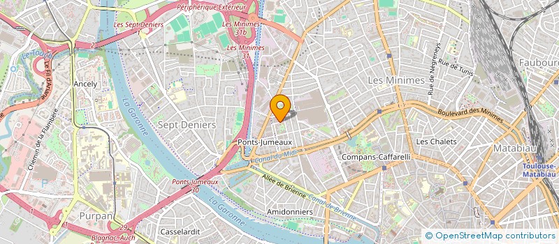 localisation de l'entreprise ASSOCIATION SCOLAIRE PONTS JUMEAUX (ASPJ) à TOULOUSE