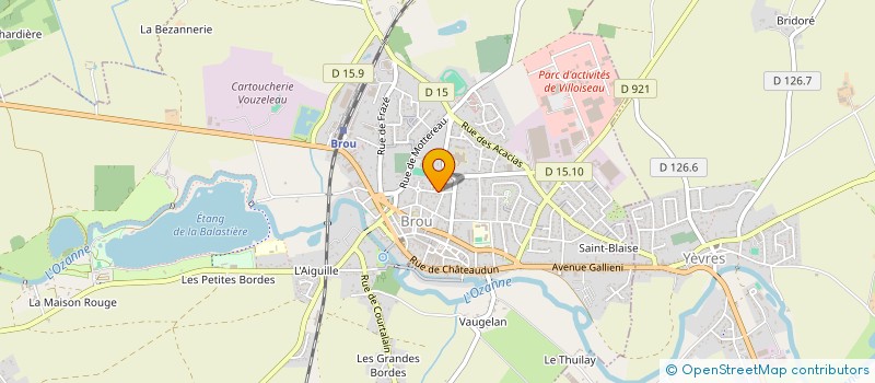 localisation de l'entreprise ASSOCIATION SCOLAIRE SPORTIVE ET CULTURELLE DE L ECOLE MATERNELLE DU CHAT PERCHE à BROU
