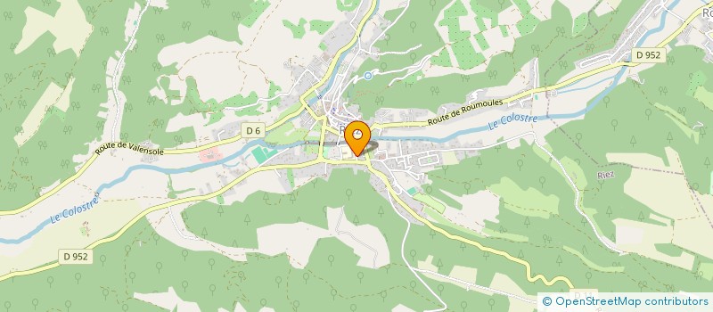 localisation de l'entreprise ASSOCIATION SCR RIEZOIS  RIEZ