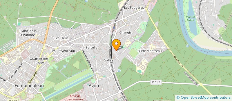 localisation de l'entreprise ASSOCIATION SCRABBL'AVON  AVON