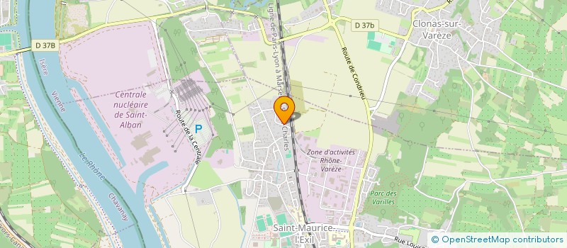 localisation de l'entreprise ASSOCIATION SCRABBLE SAMAURITAIN  SAINT-MAURICE-L'EXIL