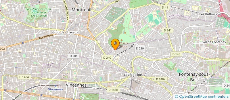 localisation de l'entreprise ASSOCIATION SDIS-TOUR à FONTENAY SOUS BOIS