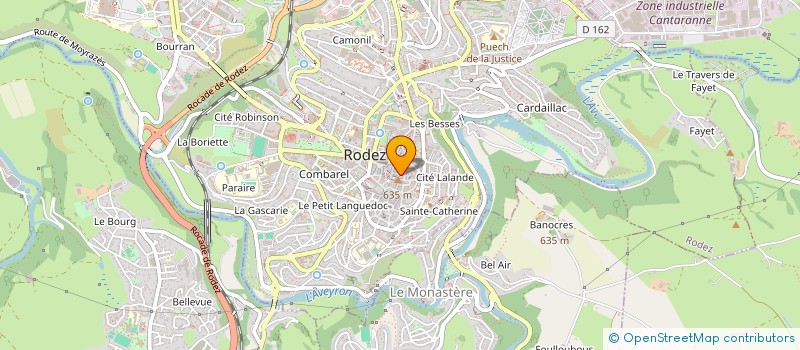 localisation de l'entreprise ASSOCIATION SDM RODEZ à RODEZ