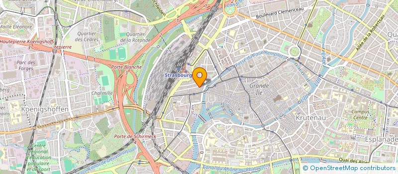 localisation de l'entreprise ASSOCIATION SECRETIVE à STRASBOURG