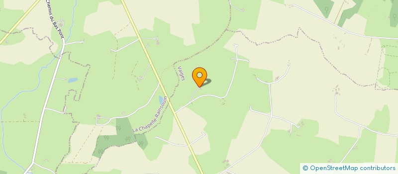 localisation de l'entreprise ASSOCIATION SECTION DE GYMNASTIQUE VOLONTAIRE DE VAIGES  VAIGES