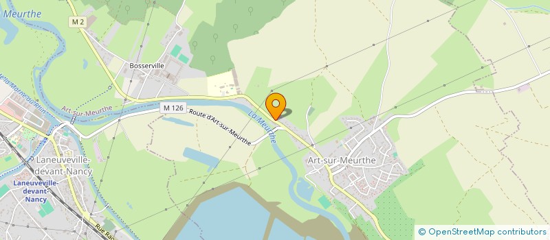 localisation de l'entreprise ASSOCIATION SEDR  ART-SUR-MEURTHE