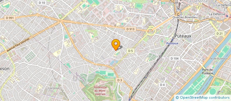 localisation de l'entreprise ASSOCIATION SEINE EVENT  NANTERRE