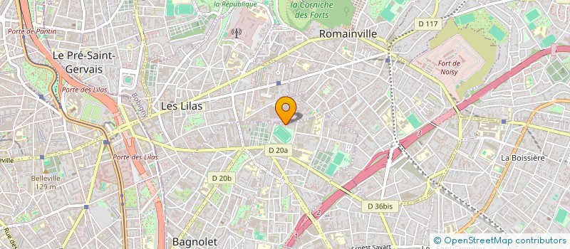 localisation de l'entreprise ASSOCIATION SEINE-SAINT-DENIS DE PRODUCTION AUDIOVISUELLE (ASSPA) à BAGNOLET