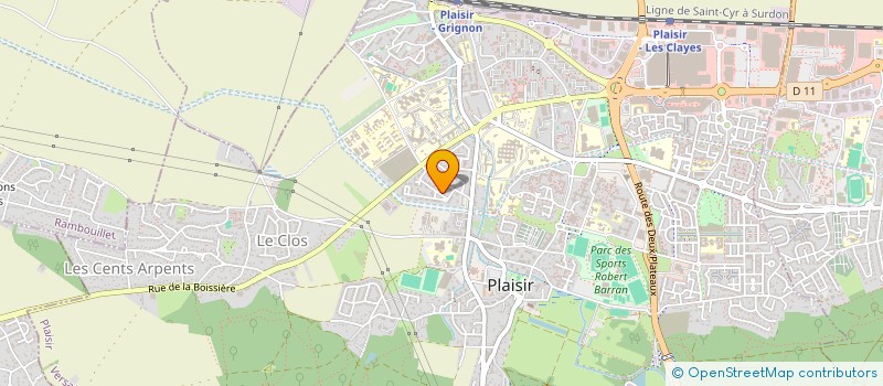 localisation de l'entreprise ASSOCIATION SENEGALAISE POUR L'INTEGRATION (ASI) à PLAISIR