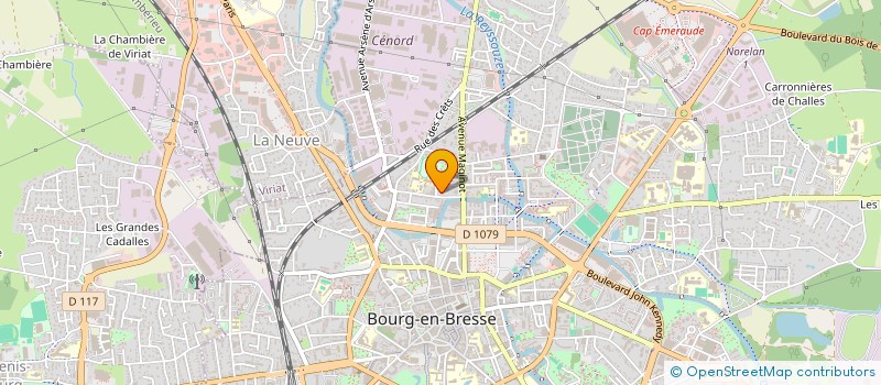 localisation de l'entreprise ASSOCIATION SENGA ELEINAD à BOURG-EN-BRESSE