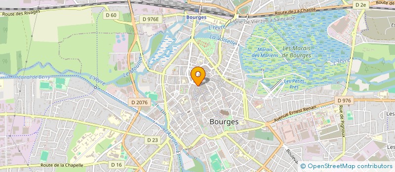 localisation de l'entreprise ASSOCIATION SENOR HOLMES PROD  BOURGES