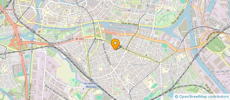 localisation de l'entreprise ASSOCIATION SENS POSITIF à STRASBOURG