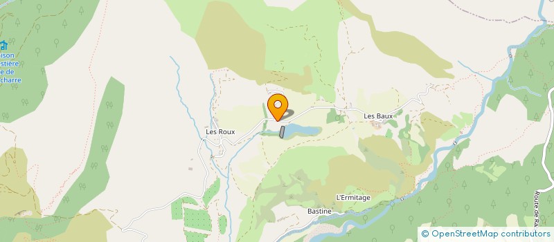 localisation de l'entreprise ASSOCIATION SENTIERS D AILLEURS  LA ROCHE-DES-ARNAUDS