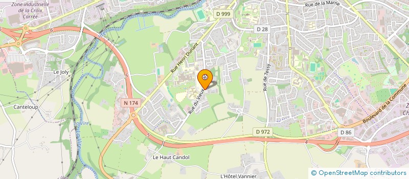 localisation de l'entreprise ASSOCIATION SENTINELLE  SAINT-LO